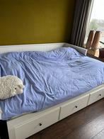 Ikea Hemnes bedbank uitschuifbaar met opbergruimte, Huis en Inrichting, Slaapkamer | Bedden, Ophalen, Verstelbaar, Eenpersoons