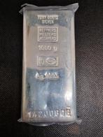 TONY GOETZ 1 KILO ZILVERBAAR 1 KG ZILVER BAAR ZILVEREN BAREN, Ophalen of Verzenden, Zilver