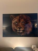 Glasplaat schilderij 150x100cm, Gebruikt, 125 cm of meer, Ophalen of Verzenden, Schilderij