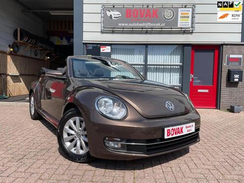 Volkswagen Beetle Cabriolet 1.2 TSI Design BlueMotion Cabrio, Auto's, Volkswagen, Bedrijf, Te koop, Beetle (Kever), ABS, Airbags