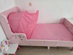 Ikea/ Busenge roze meegroeibed, Kinderen en Baby's, Kinderkamer | Bedden, Ophalen, 85 tot 100 cm, Zo goed als nieuw, Lattenbodem