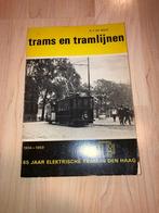 65 jaar elektrische tram in Den Haag, Ophalen of Verzenden, Tram, Boek of Tijdschrift