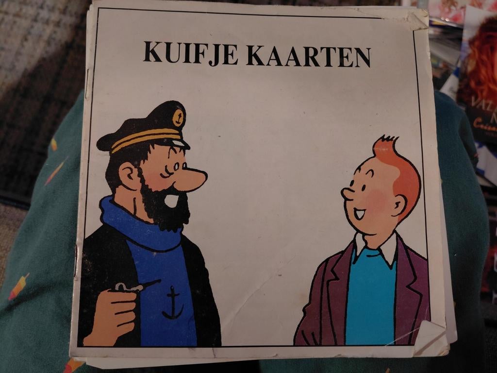 Kuifje Kaarten - Educatief en Leuk!, Vijf spelers of meer, Ophalen of Verzenden, Gebruikt, Onbekend