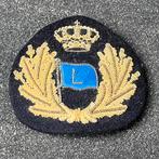 Pet embleem geborduurd LOODSWEZEN, Verzamelen, Scheepvaart, Ophalen of Verzenden, Zo goed als nieuw, Gebruiksvoorwerp