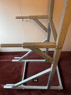 Dipstation + Pull up rack + Captain's chair leg raises., Sport en Fitness, Fitnessmaterialen, Ophalen of Verzenden, Zo goed als nieuw