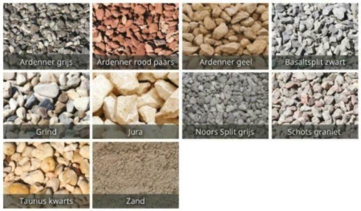 Grind of split, Tuin en Terras, Grind, Keien en Split, Nieuw, Split, Ophalen