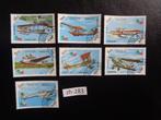 lao - vliegtuigen / postzegeltentoonstelling italie (zh-283), Postzegels en Munten, Ophalen of Verzenden, Gestempeld