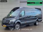 Mercedes Sprinter 519 CDI Automaat Dubbellucht L4H2 XXL 3500, Auto's, Bestelauto's, Automaat, Stof, Euro 6, Zwart