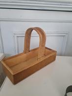 Vintage barok boudoir fluwelen mandje, Antiek en Kunst, Ophalen of Verzenden