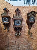 3x antieke Zaanse klokken, Ophalen