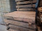 Hardhouten  bielzen  Spoorbielzen  tv dressoir  salontafel, Ophalen, Gebruikt, Hout, Biels