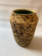 Retro Grote berkenbast vaas, Ophalen, Gebruikt, Overige kleuren, Aardewerk of Porselein