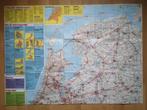 Gedetaill.kaart Nederland 1984 schaal 1:300.000 Rode Kruis, Gelezen, Ophalen of Verzenden, Landkaart, 1800 tot 2000