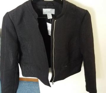 Jasje zwart - H&M - maat 36 - nieuw. beschikbaar voor biedingen