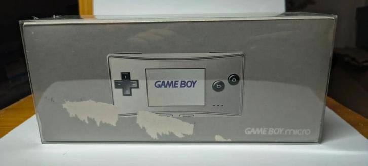 Gameboy Micro Silver NIEUW, Spelcomputers en Games, Spelcomputers | Nintendo Game Boy, Nieuw, Game Boy Micro, Ophalen of Verzenden