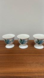 3 eierdopjes Bouquet Villeroy en Boch, Overige typen, Nieuw, Ophalen of Verzenden, Overige stijlen