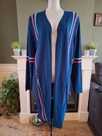 Expresso blauw lange cardigan vest L 42 44 zeer mooi, Maat 42/44 (L), Zo goed als nieuw, Verzenden, Expresso