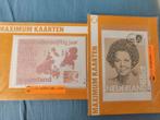 2 Maximum kaarten 450 jr raad van state, Koningin Beatrix, Ophalen of Verzenden