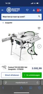 Festool TKS80 complete set, Ophalen, Overige soorten, Nieuw, Festool