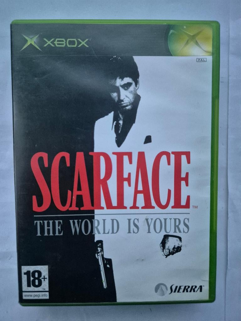 SCARFACE the world is yours, Spelcomputers en Games, Games | Xbox Original, Gebruikt, 1 speler, Racen en Vliegen, Ophalen of Verzenden