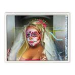 Uniek schilderij van Menunana - 85 x 65 cm, Ophalen of Verzenden