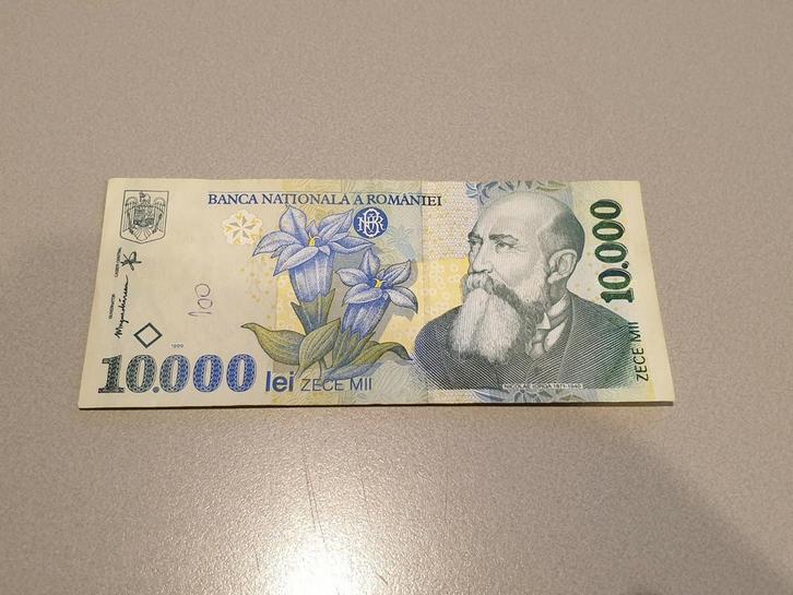 Roemenie, 10000 lei 1999 (B2), Postzegels en Munten, Bankbiljetten | Europa | Niet-Eurobiljetten, Overige landen, Ophalen of Verzenden