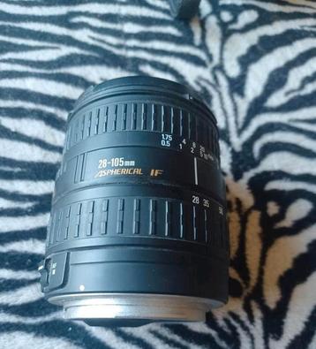 Sigma Zoom 28-105mm Lens beschikbaar voor biedingen