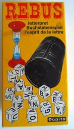 rebus letterspel,van Papita, Hobby en Vrije tijd, Verzenden, Een of twee spelers, Nieuw, Aambeeld 2, 1671 NT Medemblik