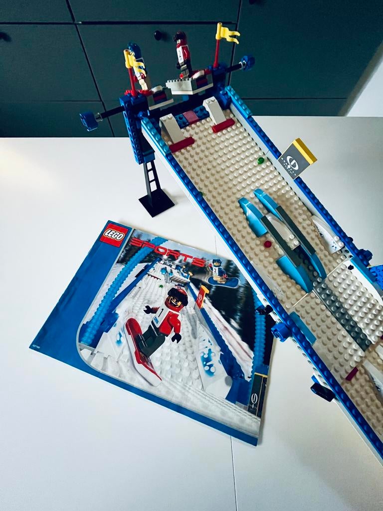 LEGO Sports 3538 Snowboard Boarder Cross Race, Lego, Lego, Gebruikt, Lego