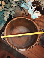 Grote koperen bronzen ketel brocante antiek, Antiek en Kunst, Ophalen of Verzenden