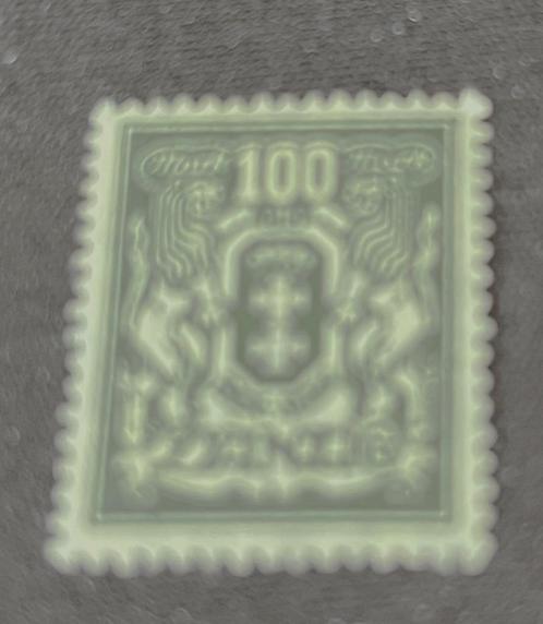 Duitsland 1923  Freimarken Danzig Wapen  Mi 141 postfris, Postzegels en Munten, Postzegels | Europa | Duitsland, Postfris, Overige periodes