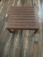 Äpplarö Tuintafel/Kruk - 62,5x62,5x28 cm, Ophalen, Gebruikt, Vierkant, Hout