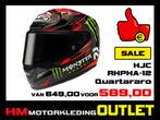 Motorhelm HJC RPHA 12 Quartararo - M-58 - MotoGP RPHA-12, Info@huybersmotoren.nl, HM - Sale, NL, Kinderen