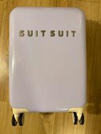 Suitsuit koffer - lila - 55 cm, Wieltjes, 50 tot 60 cm, Hard kunststof, Ophalen of Verzenden