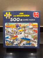 Te koop: Jan van Haasteren puzzel–Busy Airport (500 stukjes), Ophalen of Verzenden, 500 t/m 1500 stukjes, Zo goed als nieuw, Legpuzzel