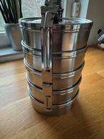 Stapelbakjes, toren, 5 stuks, Huis en Inrichting, Keuken | Potten en Pannen, Ophalen of Verzenden, Zo goed als nieuw, Overige materialen