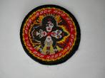 Kiss rock and roll over vintage rock glamrock patch embleem, Gebruikt, Kleding, Verzenden