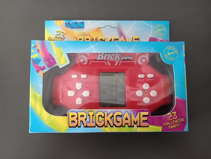 Brick Game – Retro mini handheld spel (werkt goed), Spelcomputers en Games, Games | Atari, Zo goed als nieuw, Overige modellen