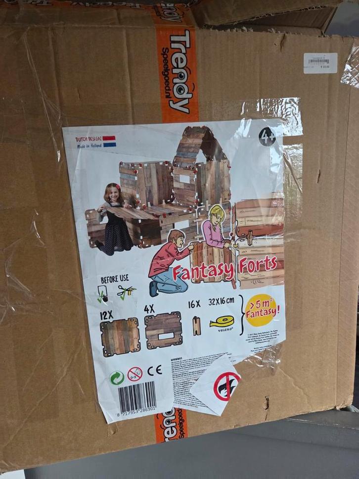 Fantasy Forts Bouwset - Trendy Speelgoed, Kinderen en Baby's, Speelgoed | Educatief en Creatief, Gebruikt, Knutselen, Bouwen, Ophalen