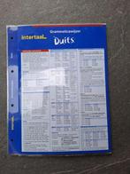 Intertaal grammaticawijzer Duits, Diversen, Ophalen of Verzenden, Gebruikt