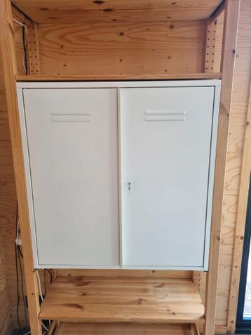 Ivar locker kast met deuren wit ikea - afbeelding 3