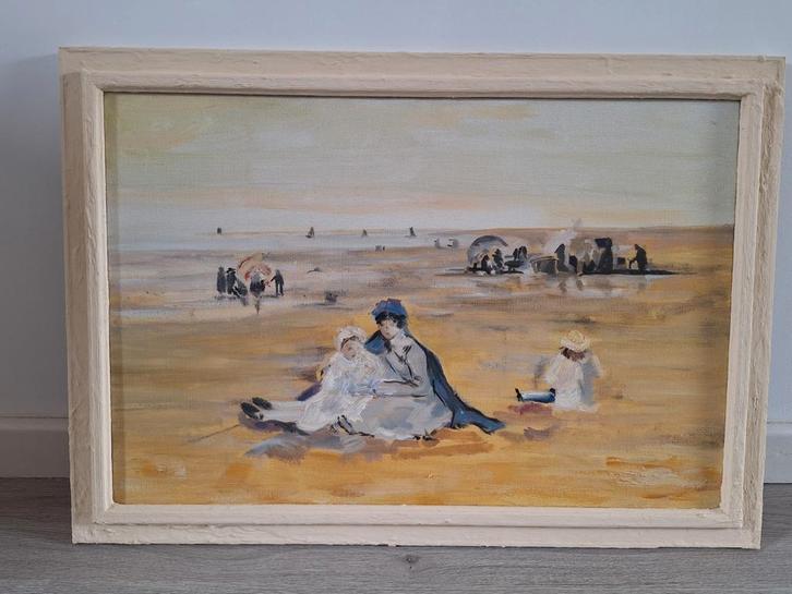 Schilderij Voor Jeannette van Opa, 11-5-85, Antiek en Kunst, Kunst | Schilderijen | Klassiek, Ophalen of Verzenden