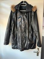 Leren dames jas maat S, Ophalen of Verzenden, Zo goed als nieuw, Maat 38/40 (M), Zwart