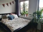 IKEA Bed HEMNES 180x200 met lattenbodem LÖNSET, Huis en Inrichting, Slaapkamer | Bedden, 180 cm, Gebruikt, Hout, Zwart