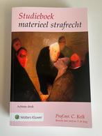 Studieboek materieel strafrecht, Boeken, Ophalen of Verzenden, Zo goed als nieuw