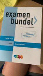 Examen bundel 2024-2025 geschiedenis havo, Ophalen of Verzenden, Zo goed als nieuw, HAVO, Geschiedenis