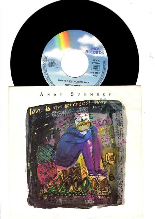 ANDY SUMMER [THE POLICE] - LOVE IS THE STRANGEST WAY /// XYZ, Cd's en Dvd's, Vinyl | Pop, Zo goed als nieuw, 1980 tot 2000, Overige formaten