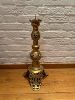 Koperen Kaarsenhouder - 47 cm, Antiek en Kunst, Ophalen, Koper of Brons