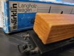Marklin 4665 houtwagen met doos, Wisselstroom, Gebruikt, Wagon, Ophalen of Verzenden