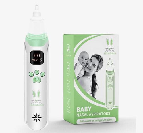 Hunnybunny Elektrische Neusreiniger voor Baby’s - zgann, Kinderen en Baby's, Badjes en Verzorging, Zo goed als nieuw, Overige typen